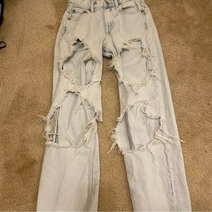 90’s baggy distressed Aeropostale jeans